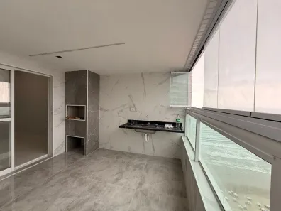 Apartamento com 3 Quartos para alugar, 140m² no Caiçara, Praia Grande