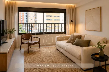 Apartamento com 1 Quarto à venda, 34m² no Indianópolis, São Paulo