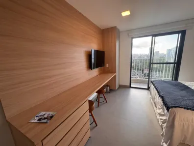 Apartamento com 1 Quarto para alugar, 26m² no Santo Amaro, São Paulo