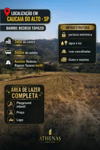 Lote/Terreno à venda, 500m² no Centro (Caucaia do Alto), Cotia