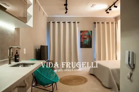 Apartamento com 1 Quarto para venda ou aluguel, 25m² no Pinheiros, São Paulo