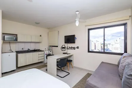 Apartamento com 1 Quarto à venda, 28m² no Centro, Curitiba
