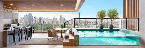 LODGE VACA BRAVA no Setor Marista, Goiânia