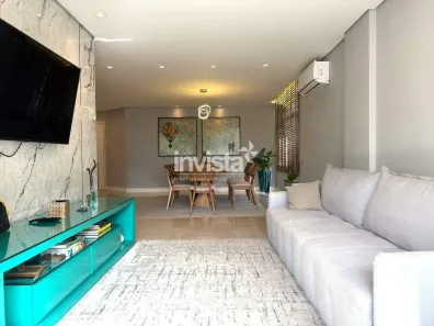 Apartamento com 3 Quartos à venda, 134m² no Embaré, Santos