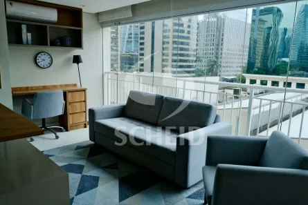 Apartamento com 1 Quarto à venda, 54m² no Vila Nova Conceição, São Paulo