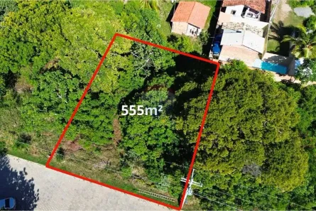 Lote/Terreno com 1 Quarto à venda, 555m² no Guarajuba (Monte Gordo), Camaçari