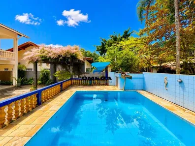 Casa de Condomínio com 5 Quartos à venda, 340m² no Balneario Praia do Perequê, Guarujá