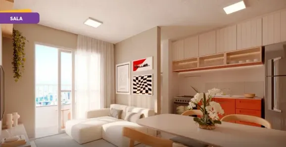 Apartamento com 2 Quartos à venda, 40m² no Usina Piratininga, São Paulo