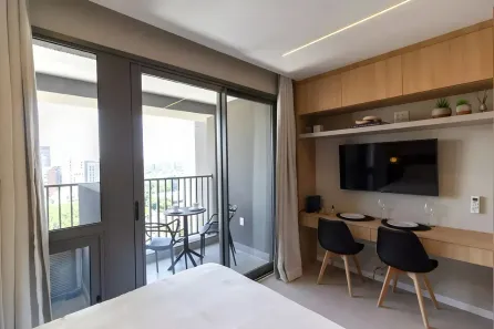Apartamento com 1 Quarto à venda, 27m² no Brooklin Paulista, São Paulo
