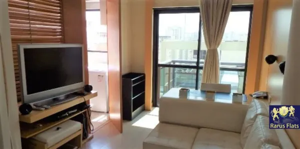Flat com 1 Quarto para alugar, 42m² no Moema, São Paulo