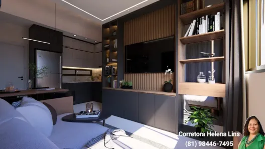 Apartamento com 1 Quarto à venda, 27m² no Soledade, Recife