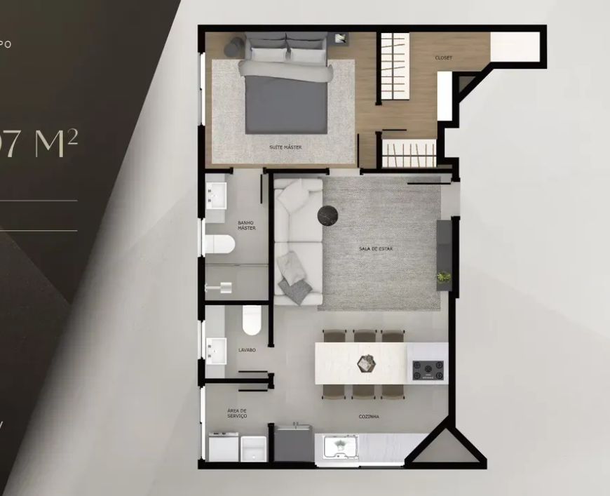 FOLLOW SAVASSI - APARTAMENTOS no Savassi, Belo Horizonte