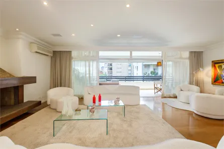 Apartamento com 3 Quartos para alugar, 285m² no Chácara Itaim, São Paulo