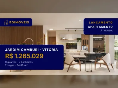 Apartamento com 3 Quartos à venda, 84m² no Jardim Camburi, Vitória