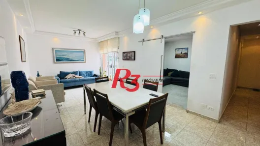 Apartamento com 3 Quartos à venda, 140m² no Ponta da Praia, Santos