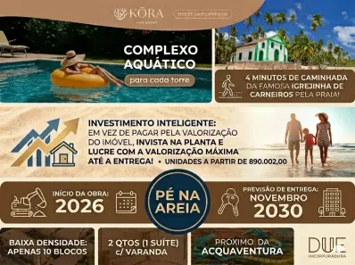 Apartamento com 2 Quartos à venda, 60m² no , Tamandaré