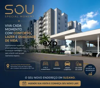 Apartamento com 3 Quartos à venda, 62m² no Vila Urupês, Suzano