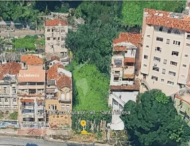 Lote/Terreno à venda, 225m² no Santa Teresa, Rio de Janeiro