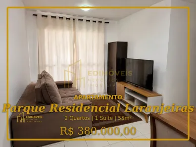 Apartamento com 2 Quartos à venda, 55m² no Parque Residencial Laranjeiras, Serra