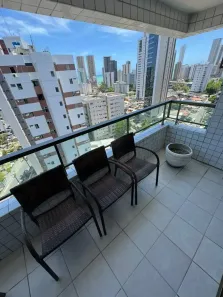 Apartamento com 4 Quartos para alugar, 136m² no Boa Viagem, Recife