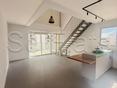 Apartamento com 1 Quarto para alugar, 79m² no Jardim Paulista, São Paulo