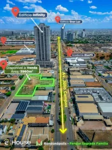 à venda, 3960m² no Parque Sagrada Família, Rondonópolis