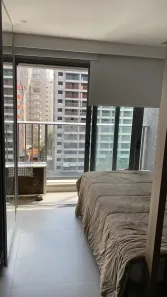 Apartamento com 1 Quarto para alugar, 30m² no Indianópolis, São Paulo