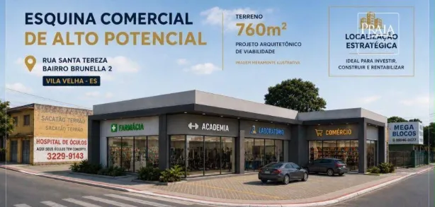 Lote/Terreno à venda, 760m² no Riviera da Barra, Vila Velha
