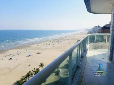 Apartamento com 3 Quartos à venda, 124m² no Guilhermina, Praia Grande