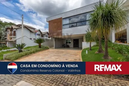 Casa de Condomínio com 5 Quartos à venda, 305m² no Loteamento Residencial Fazenda São José, Valinhos