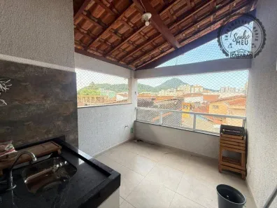 Casa de Condomínio com 3 Quartos para alugar, 80m² no Boqueirão, Praia Grande