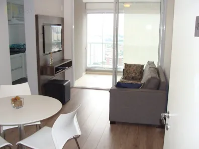 Apartamento com 1 Quarto para alugar, 44m² no Brooklin Paulista, São Paulo