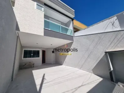 Sobrado com 3 Quartos à venda, 150m² no Vila Scarpelli, Santo André