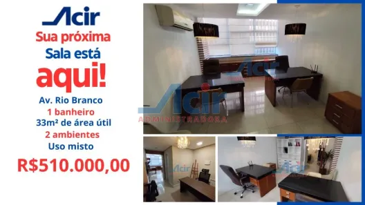 Sala Comercial à venda, 32m² no Centro, Rio de Janeiro