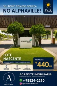 Lote/Terreno à venda, 300m² no Boa Esperança, Petrolina