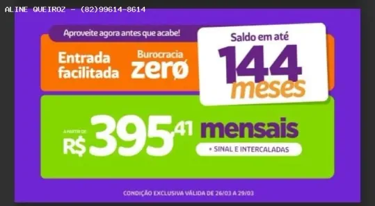 Lote/Terreno à venda, 1m² no , Pilar