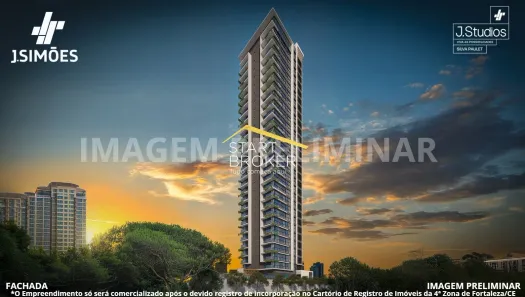 Apartamento com 1 Quarto à venda, 24m² no Meireles, Fortaleza