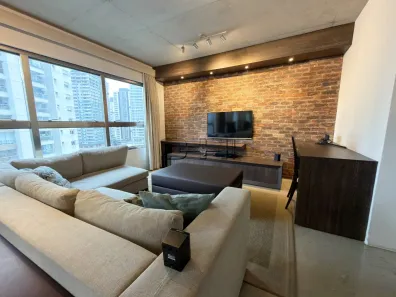 Apartamento com 1 Quarto para alugar, 74m² no Jardim das Acácias, São Paulo