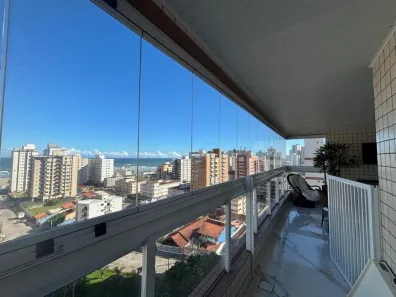 Apartamento com 3 Quartos à venda, 143m² no Guilhermina, Praia Grande