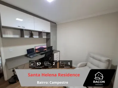 Apartamento com 2 Quartos à venda, 57m² no Campestre, Piracicaba