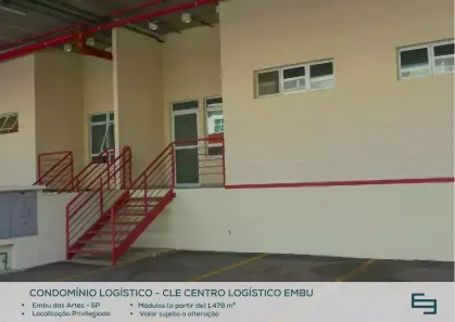 Galpão/Depósito/Armazém para alugar, 1478m² no Parque Francisco Rizzo, Embu das Artes