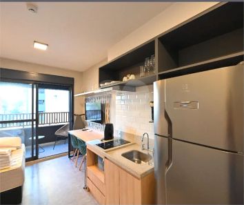 Apartamento com 1 Quarto para venda ou aluguel, 25m² no Vila Clementino, São Paulo