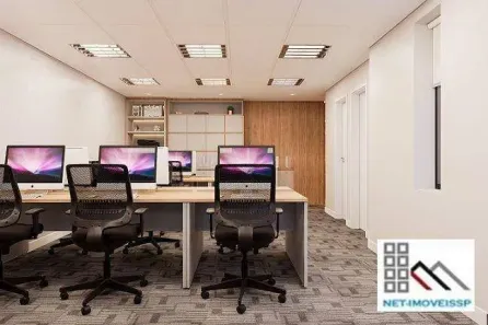 Sala Comercial para alugar, 110m² no Vila Cordeiro, São Paulo