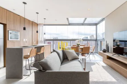 Apartamento com 1 Quarto para alugar, 89m² no Jardim Paulista, São Paulo