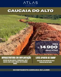 Lote/Terreno à venda, 500m² no Parque Bahia, Cotia