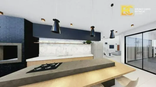 Sobrado com 4 Quartos à venda, 262m² no São João Batista, Peruíbe