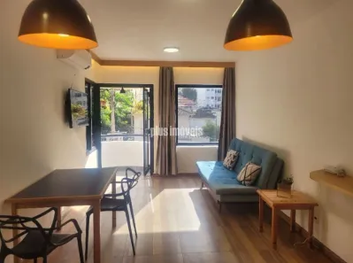Apartamento com 1 Quarto para alugar, 48m² no Santa Cecília, São Paulo