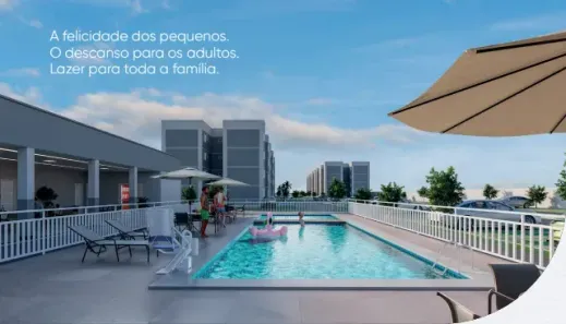 Apartamento com 2 Quartos à venda, 40m² no Miritíua, São José de Ribamar
