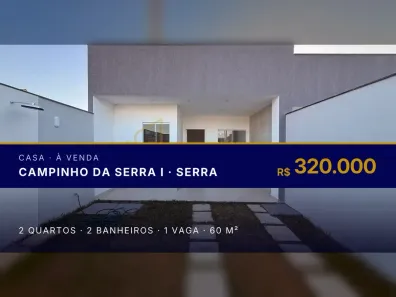 Casa com 2 Quartos à venda, 60m² no Campinho da Serra I, Serra
