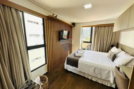 Flat com 1 Quarto à venda, 16m² no Tambaú, João Pessoa